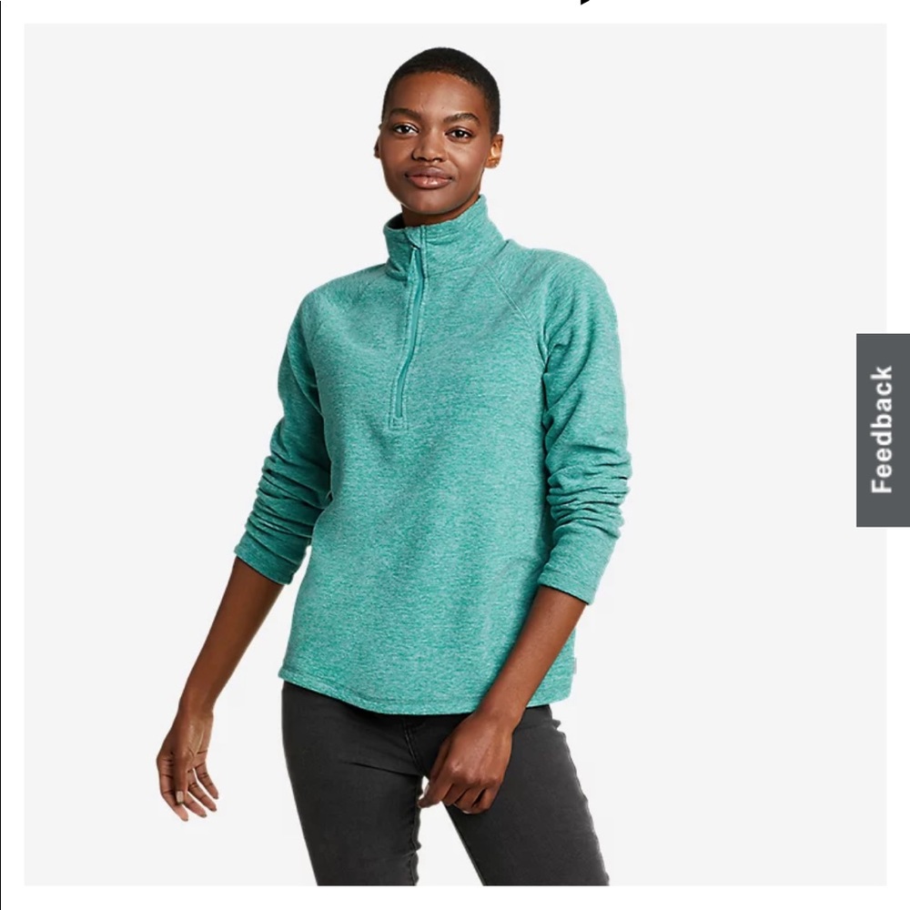 Eddie Bauer Quarter Zip Fleece